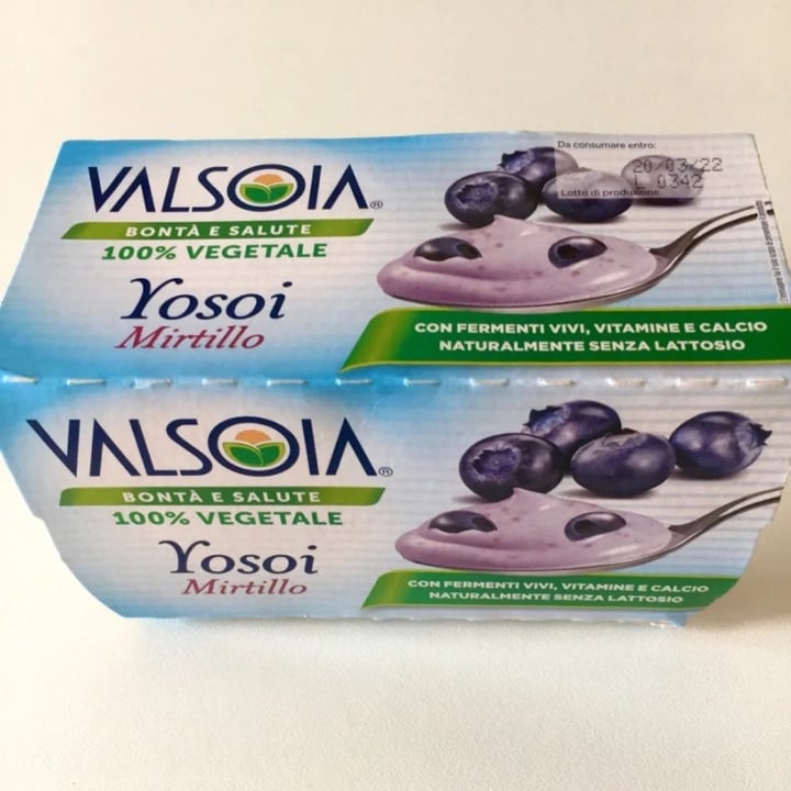 review photo of Valsoia Yogurt mirtillo shared by @giadamst on 12 Jun 2022 - review