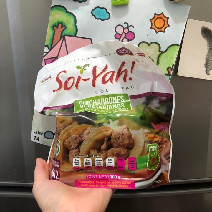 photo of Soi-yah! Chicharrones Vegetarianos shared by @onearthling on  02 Dec 2020 - review