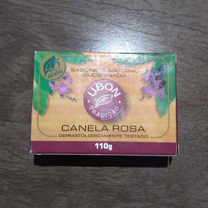 review photo of Ubon Sabonete Glicerinado de Canela Rosa shared by @elianatsreis on 29 Apr 2022 - review