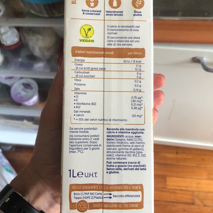 review photo of Alpro Mandorla Senza Zuccheri shared by @gabbeg on 15 Apr 2022 - review