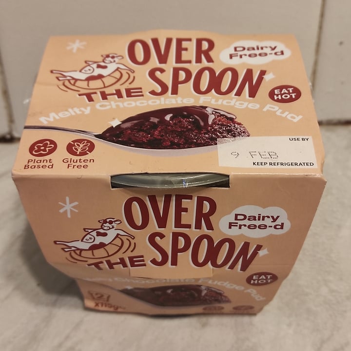 photo of Over The Spoon Melty chocolate fudge pud shared by @tuscanvegan on  04 Jan 2022 - review