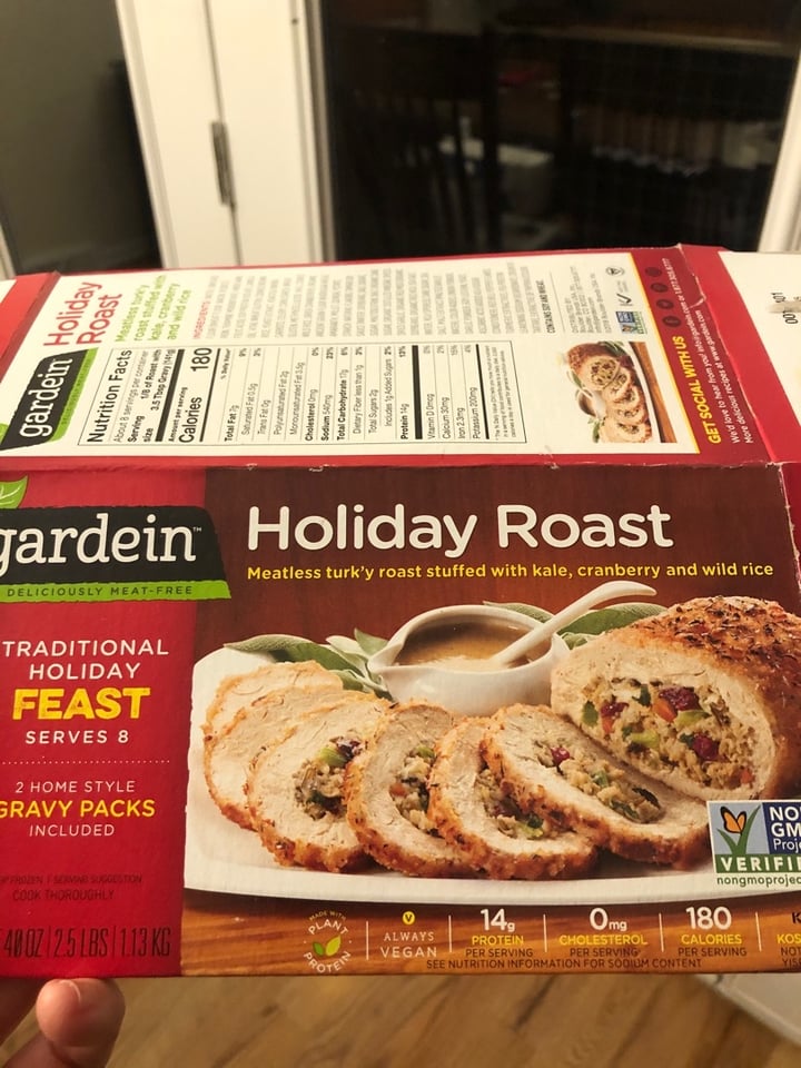 photo of Gardein Holiday Roast shared by @courtmaloney on  11 Feb 2020 - review
