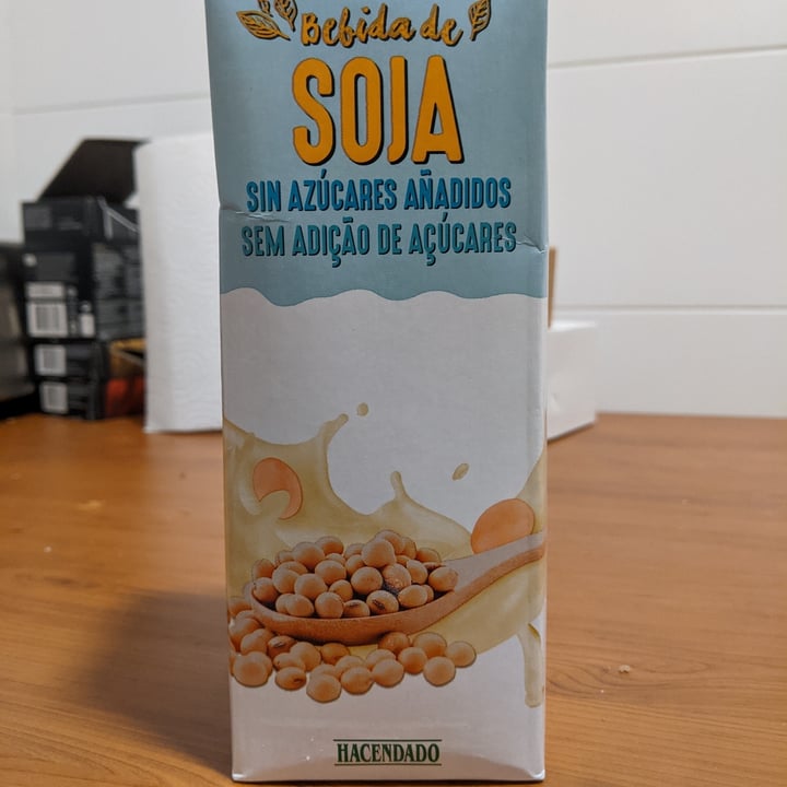 photo of Hacendado Bebida De Soja Sin Azúcares Añadidos shared by @pasquito on  20 Dec 2020 - review