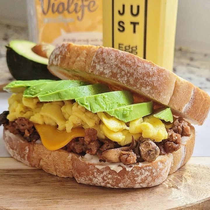 review photo of JUST Egg Plant-Based Scramble shared by @plantbasedgingr on 18 May 2022 - review