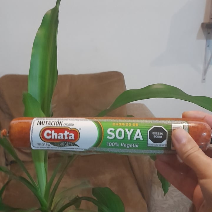 photo of La Chata Chorizo de soya shared by @esmeruiz on  12 Nov 2022 - review