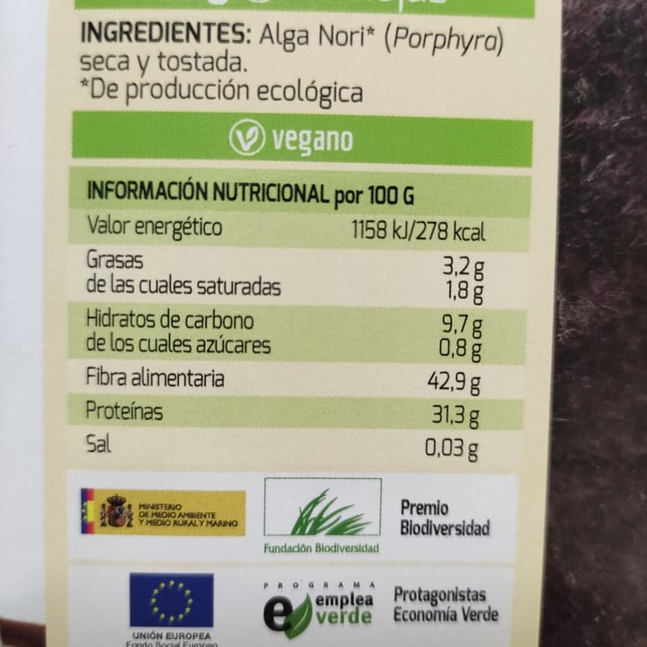 review photo of Algamar Alga Nori para Sushi shared by @iruchinha on 26 Oct 2022 - review