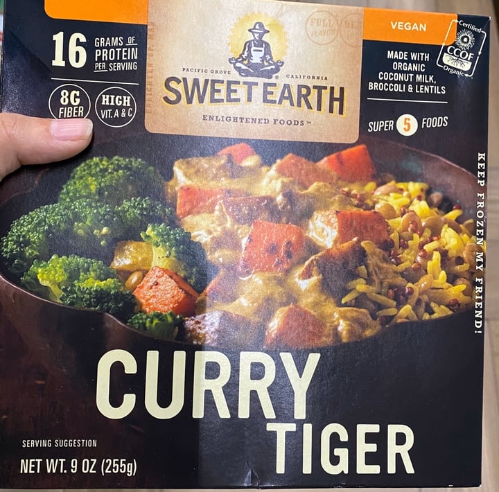 photo of Sweet Earth Curry Tiger shared by @adhara on  18 Mar 2020 - review