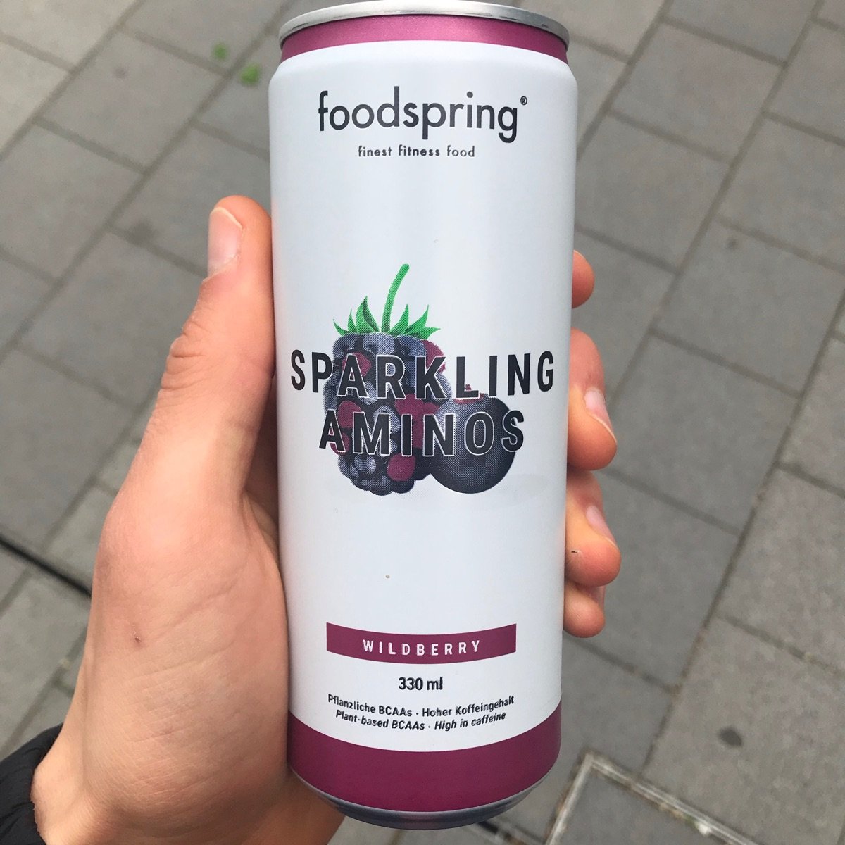Foodspring Sparkling Aminos Wildberry Reviews