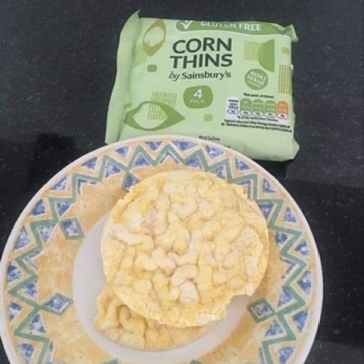 photo of Sainsbury's Corn thins shared by @suefletcher on  04 Aug 2020 - review