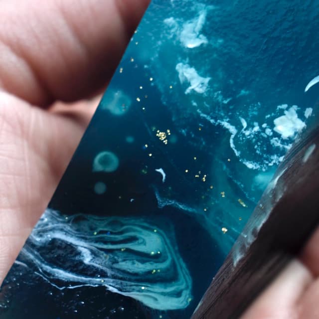 Foto del piatto “Gelatina vegana del fondo marino”