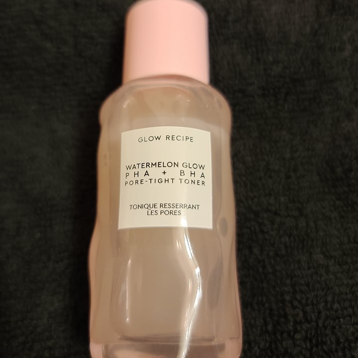 review photo of Glow recipe Watermelon glow PHA + BHA Pore-Tight Toner shared by @hwagstaff on 30 May 2022 - review