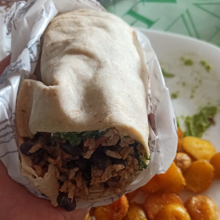 photo of Natural Veg Burrito vegan shared by @vtopia on  06 Jun 2020 - review