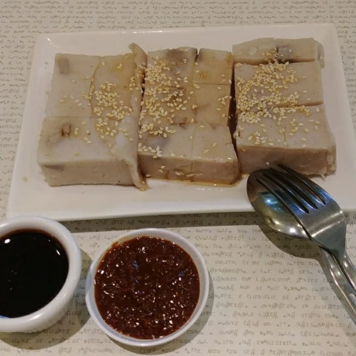 photo of Vegetarian Express Cafe Yam cake shared by @mushroomtarian on  30 Jan 2021 - review