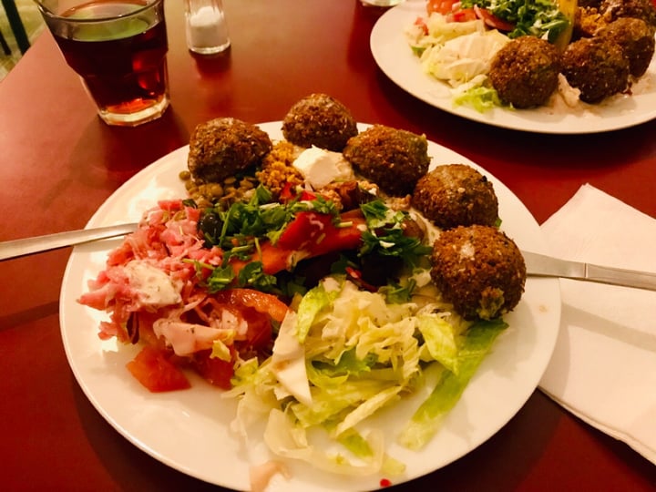 photo of Falafelstern Falefelteller mit Babagsnoush shared by @battleangeltommy on  19 Mar 2019 - review