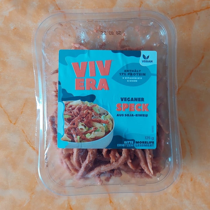photo of Vivera Plant Bacon Pieces shared by @nele-k on  26 Feb 2022 - review