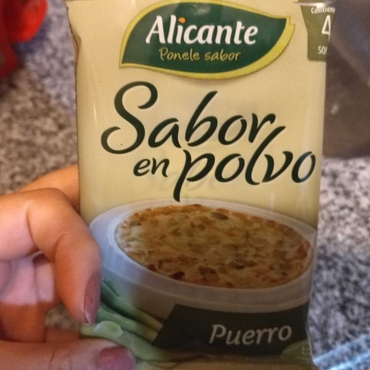 review photo of Alicante Sabor en Polvo Puerro shared by @joseecarbajal on 03 Jun 2020 - review