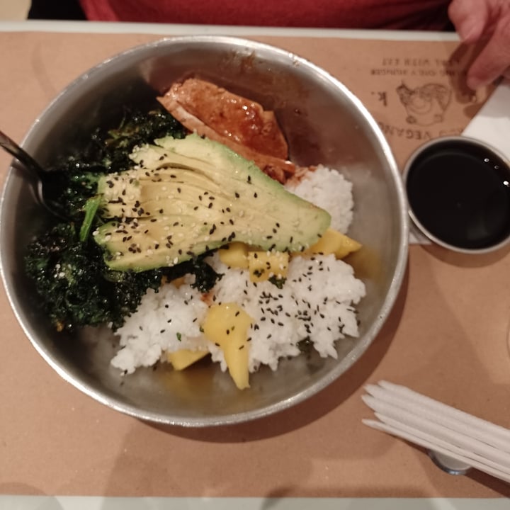 photo of Gordo Vegano ensalada tofu marinado shared by @belenvegan on  04 Aug 2022 - review