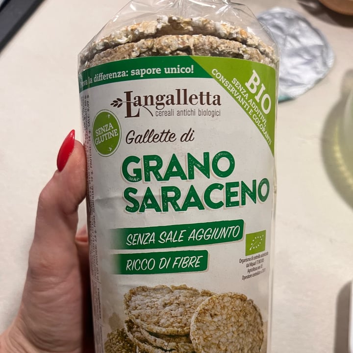 photo of Langalletta Gallette di grano saraceno shared by @rebeljana on  14 Aug 2022 - review