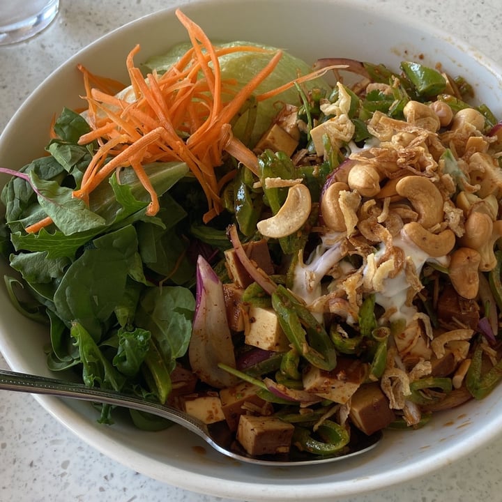 photo of Salaya Plant-Based Kitchen Snap Pea Salad shared by @markinsocal on  01 Oct 2021 - review