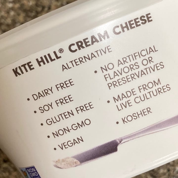 photo of Kite Hill Cream Cheese Alternative Everything shared by @alleycatz on  14 Feb 2021 - review