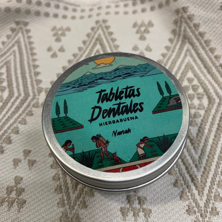 photo of Nanah Tabletas Dentales Sabor Hierbabuena shared by @robertam on  16 Aug 2021 - review