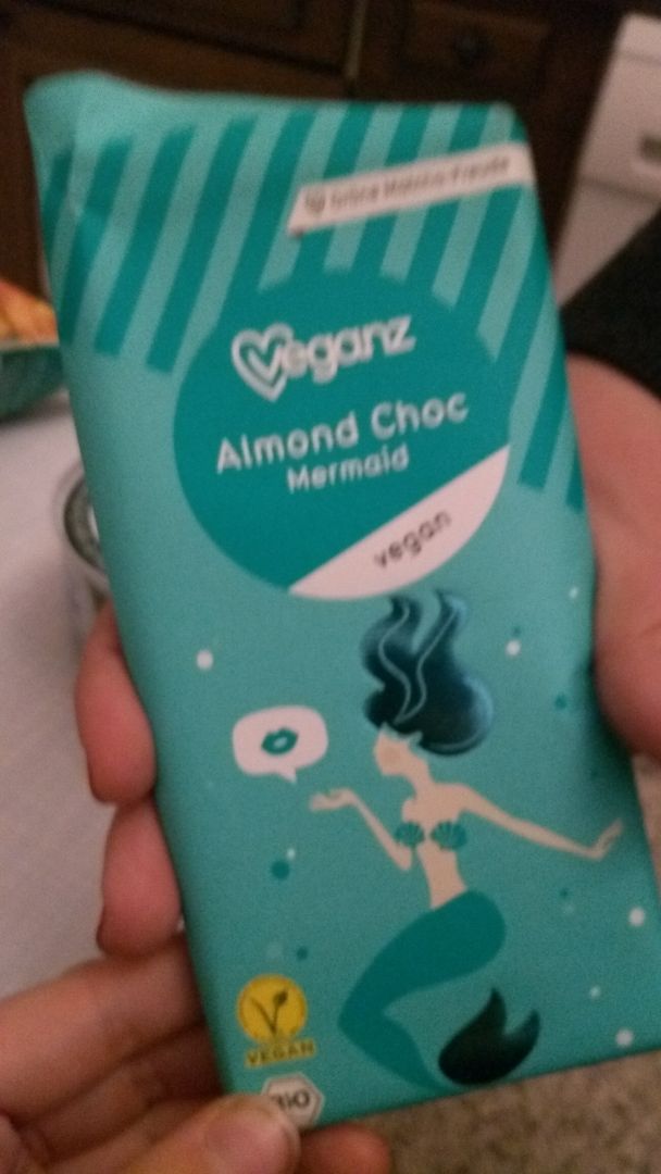 photo of Veganz Almond Choc Mermaid shared by @felice on  28 Dec 2019 - review
