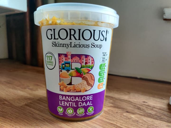 photo of Glorious! Soup Bangalore Lentil Daal shared by @threefoldvegan on  13 Apr 2020 - review