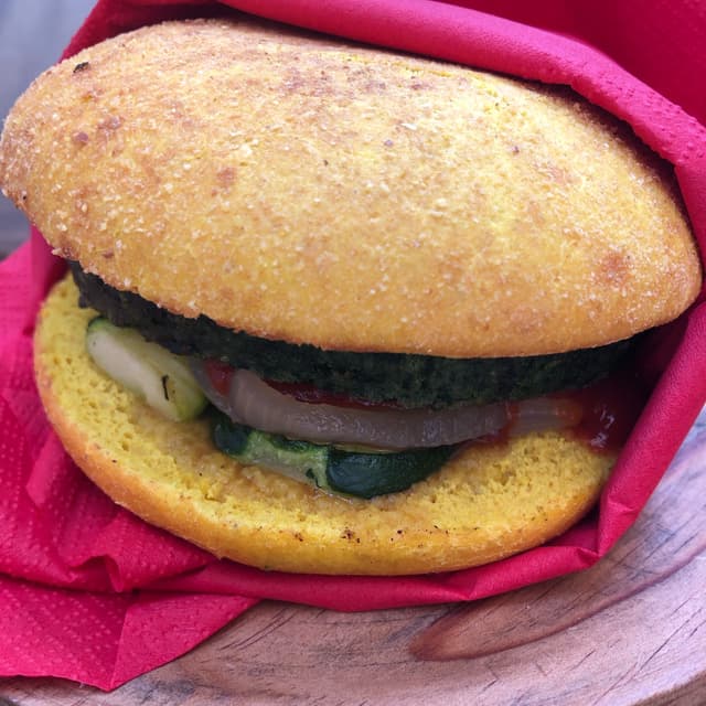 Photo of the dish “panino alla curcuma”