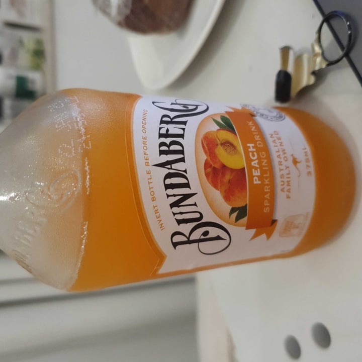 photo of Bundaberg Peach Sparkling Drink shared by @snoopyboo on  10 Aug 2020 - review