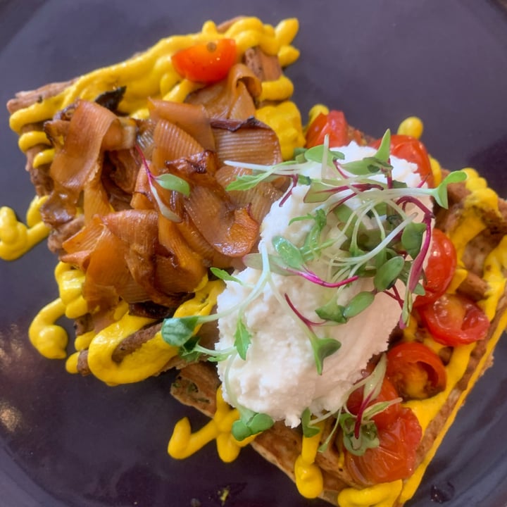 photo of Lexi's Healthy Eatery Savoury waffles shared by @kimmartin on  01 Oct 2021 - review