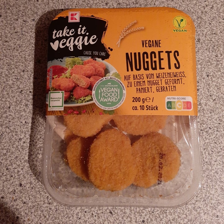 photo of Kaufland Take it Veggie Vegan Nuggets shared by @domcsiwill on  02 Feb 2021 - review
