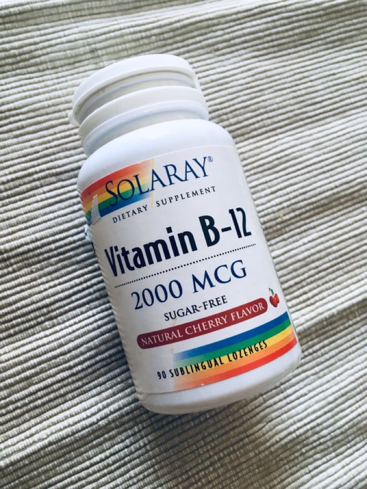 photo of Solaray Vitamin B-12 shared by @beatrizbcn on  30 Jun 2019 - review