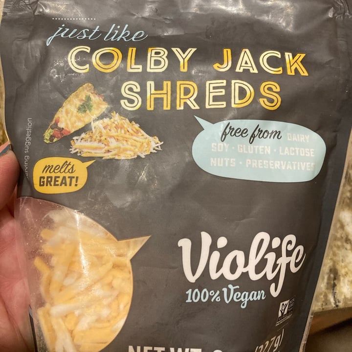 photo of Violife Colby Jack Shreds  shared by @gutsygrackle on  21 May 2021 - review