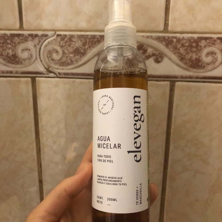 photo of Elevegan Agua micelar shared by @gingermarian on  15 Oct 2020 - review