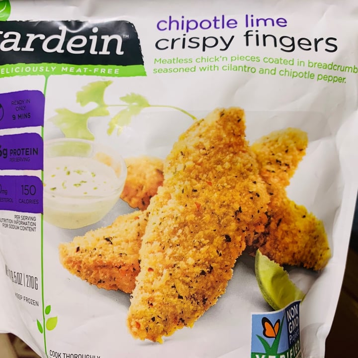 review photo of Gardein Chipotle Lime Crispy Finger shared by @theeffinvegan on 04 Jan 2021 - review