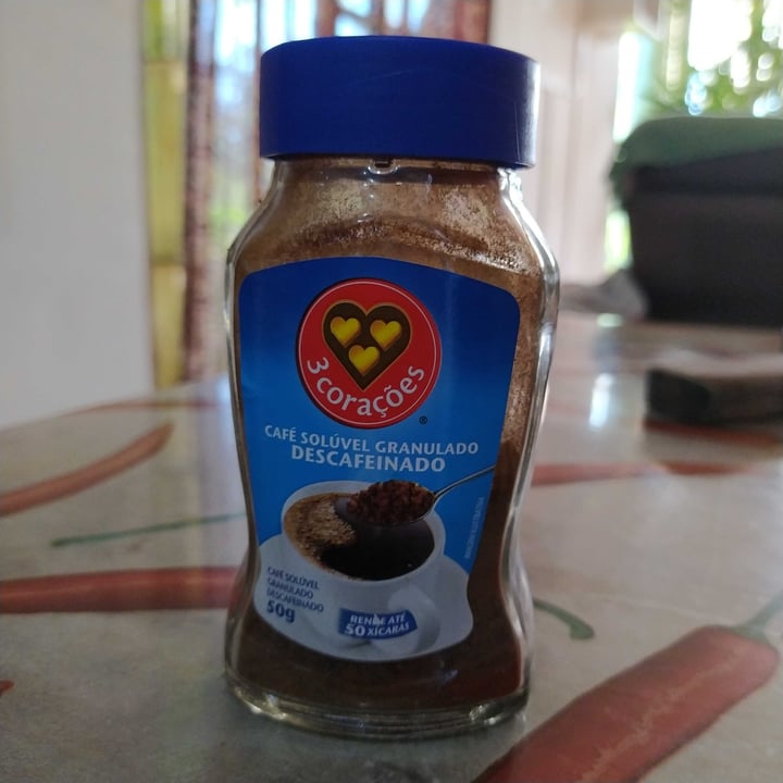 review photo of Cafe 3 corações Café Solúvel Granulado Descafeinado shared by @danielacasadei on 27 Jul 2021 - review