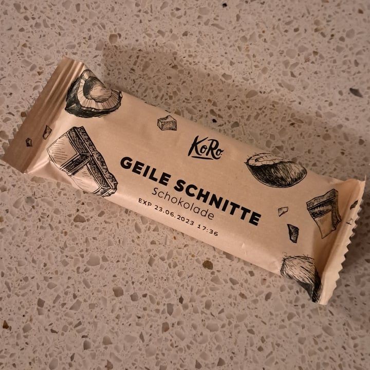 photo of Koro Geile Schnitte | Coconut Chocolate Bar shared by @martiabc on  09 Dec 2022 - review