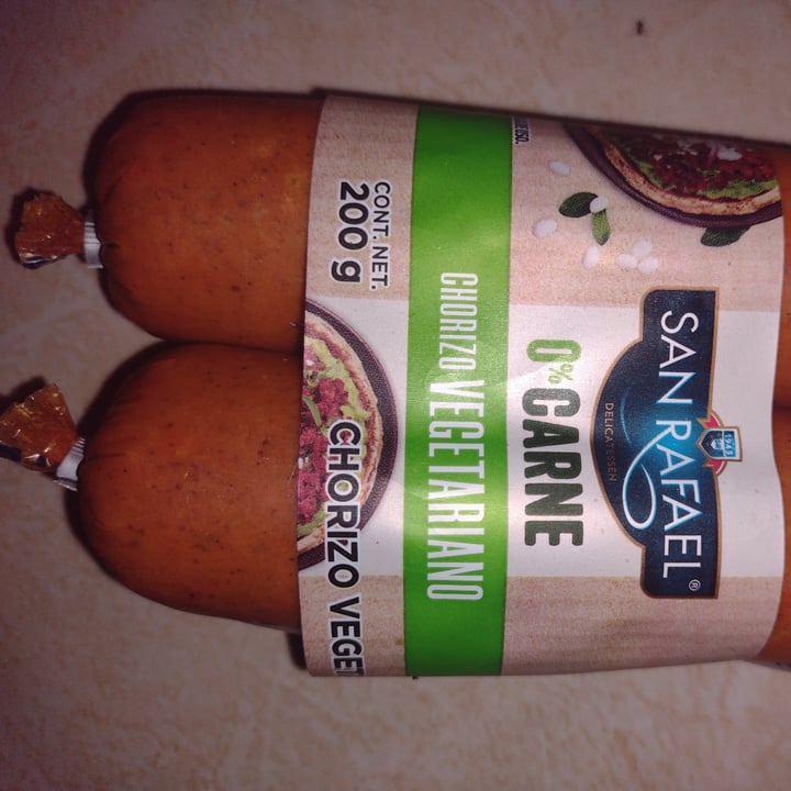 photo of San Rafael Chorizo vegetariano shared by @darianarey on  14 Oct 2022 - review