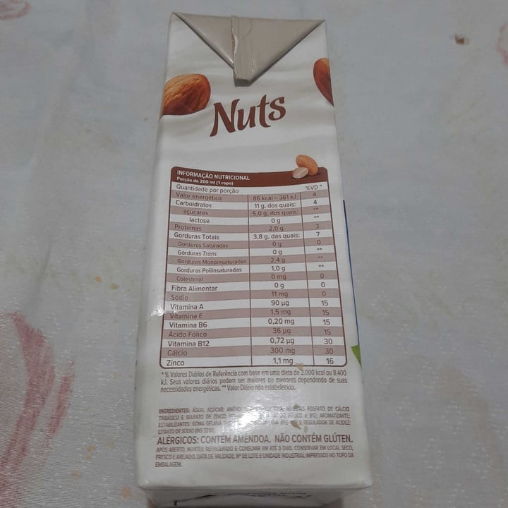 photo of Tecpolpa Leite De Amêndoas shared by @ricardoguerra15 on  18 Apr 2022 - review