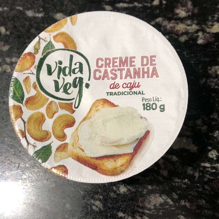 photo of Vida Veg Creme de Castanha De Caju Tradicional shared by @demartins on  10 Sep 2022 - review