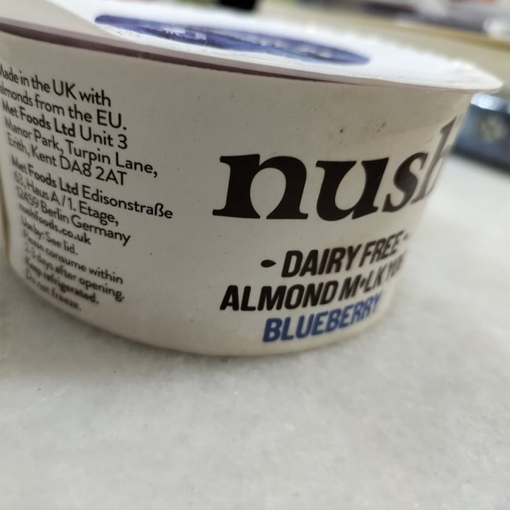 photo of Nush Almond Milk Yog Blueberry shared by @glitteryunicorn on  08 Nov 2022 - review