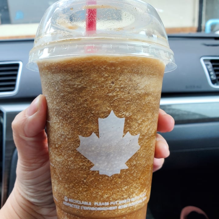 photo of Tim Hortons Ice Capp. Made with almond milk. shared by @kaeligrace on  29 Jul 2020 - review