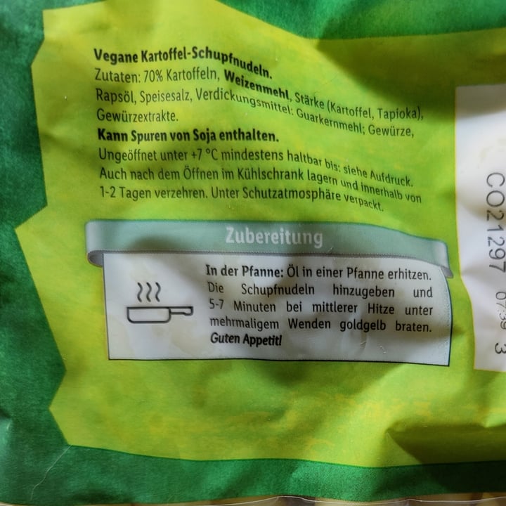 photo of Vemondo Vegane Kartoffel-Schupfnudeln shared by @hiceman on  10 Nov 2022 - review