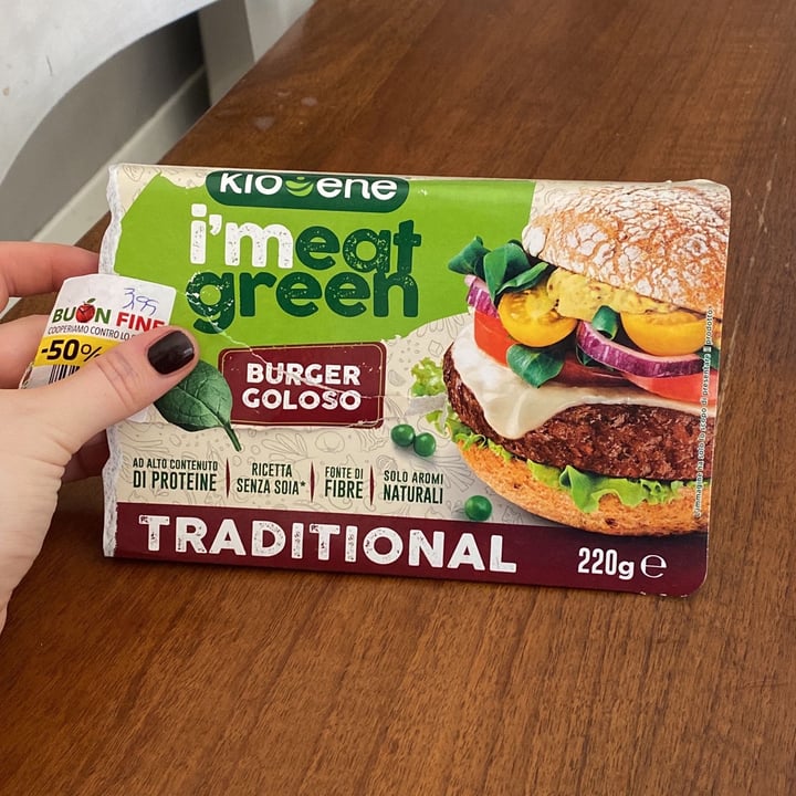 photo of Kioene I'm eat green- Burger goloso shared by @httpelnrmmln on  29 Mar 2022 - review
