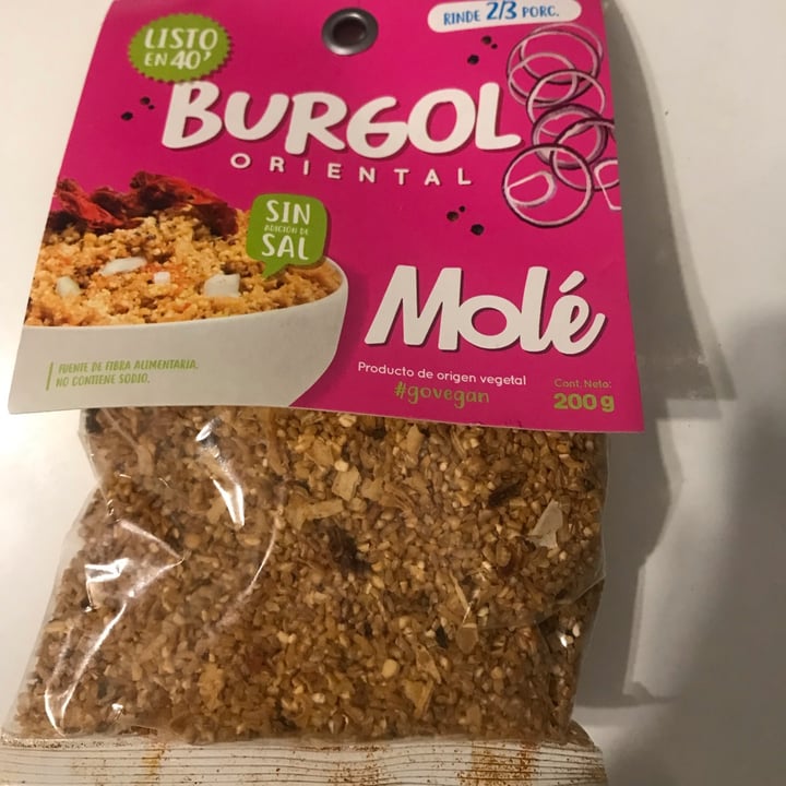 photo of Molé Burgol Oriental shared by @jjazcuello on  16 May 2022 - review