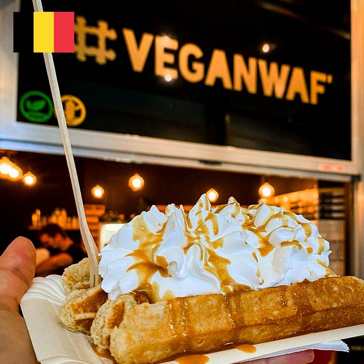 photo of Veganwaf' Vegan Belgian Waffle shared by @veganartivist on  13 May 2022 - review