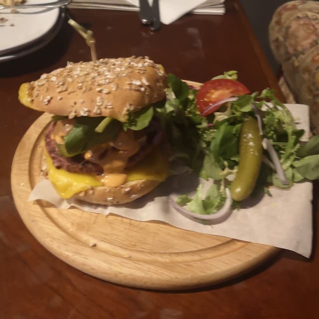 Photo of the dish “Vegan Portobello Burger”