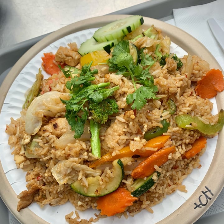 photo of Thai Vegan Spicy Fried Rice shared by @ecochee on  11 Jul 2022 - review