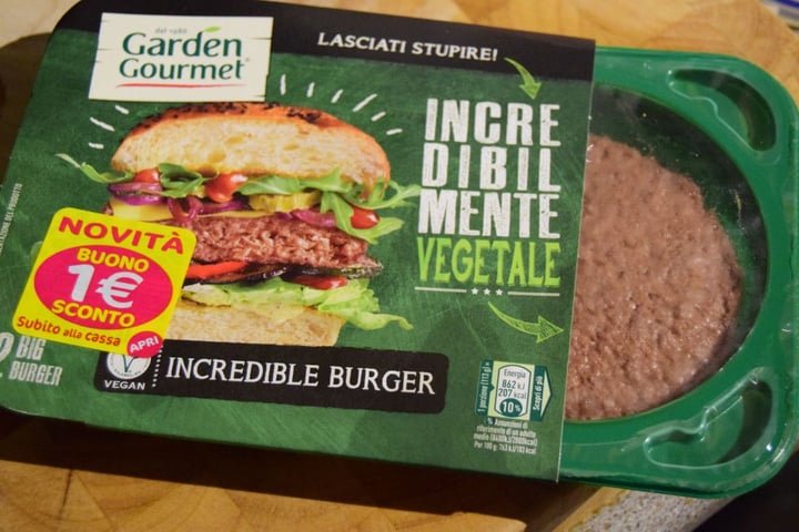 photo of Garden Gourmet Incredible Burger shared by @friendsnotfood on  23 Nov 2019 - review