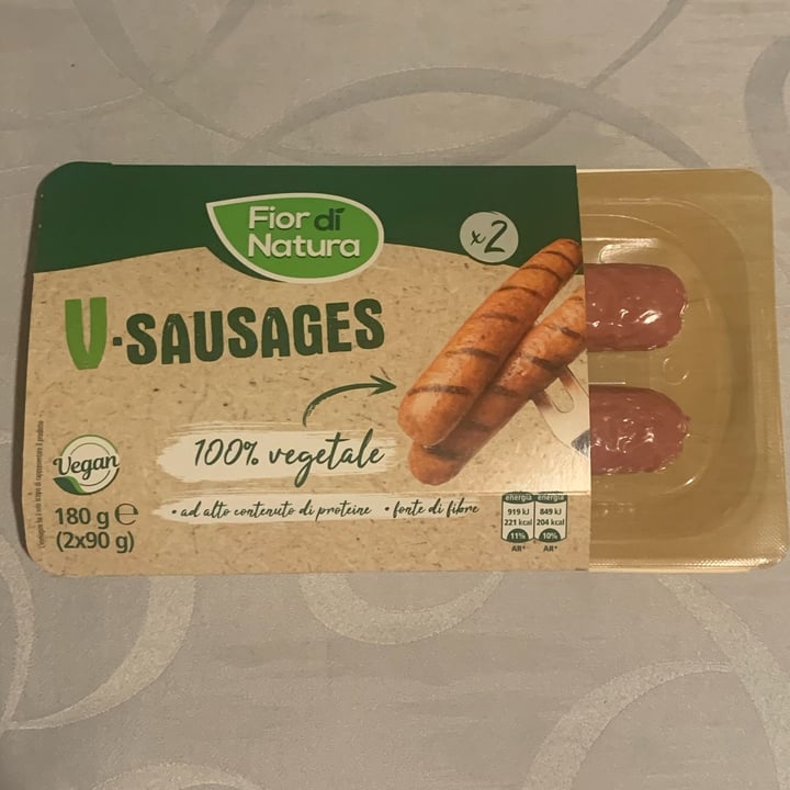 photo of Fior di Natura V-Sausages shared by @giovanna82 on  23 Jun 2022 - review